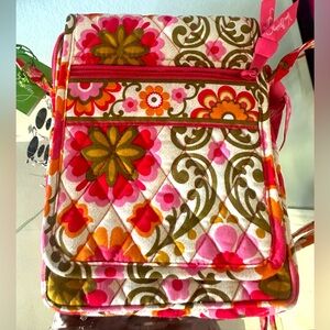 Vera Bradley Pink Bag Mini Hipster Rachel Folklore Crossbody NWT